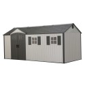 Lifetime 17.5x8 Plastic Storage Shed Kit w/ Floor (60214)