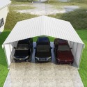 VersaTube 2-Sided 24x20x10 Classic Steel Carport Kit (CM324200100-NS0009)