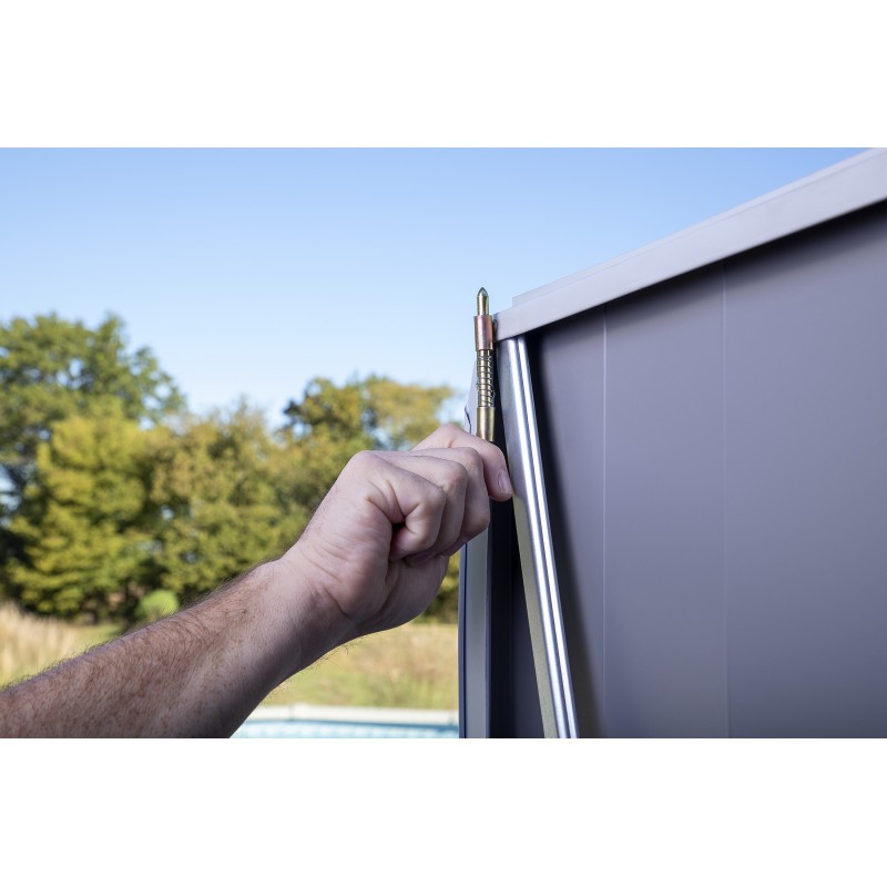 Arrow 6x3 Spacemaker Patio Steel Storage Shed (PS43)