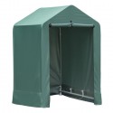 ShelterLogic Green Garden Shed 4x4x6 Peak (70388)