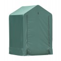 ShelterLogic Green Garden Shed 4x4x6 Peak (70388)