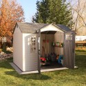 Lifetime 10x8 Plastic Outdoor Storage Shed (60333)