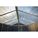 Palram 6x5 Skylight Storage Shed Kit - Gray (HG9605GY)