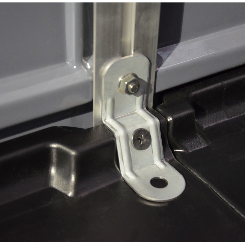 Palram 6x10 Skylight Storage Shed Kit - Gray (HG9610GY)