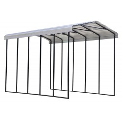 Arrow 14x24x14 DIY RV Carport Kit - Eggshell (CPH142414)