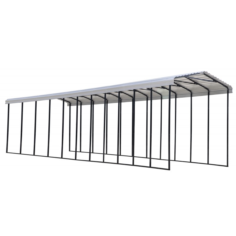 Arrow 14x42x14 DIY RV Carport Kit - Eggshell (CPH144214)
