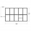 Palram Mythos 6x10 Greenhouse - Green  (HG5010G)