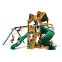 Gorilla Malibu Extreme Cedar Wood Swing Set Kit w/ Amber Posts - Amber (01-0046-AP)