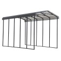 Arrow 14x24x14 DIY RV Carport Kit - Charcoal (CPHC142414)