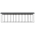 Arrow 14x42x14 DIY RV Carport Kit - Charcoal (CPHC144214)