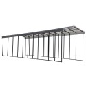 Arrow 14x42x14 DIY RV Carport Kit - Charcoal (CPHC144214)