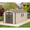 Lifetime Sheds 8x20 Plastic Storage Shed w/ 2 Windows (60120)