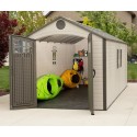 Lifetime Sheds 8x20 Plastic Storage Shed w/ 2 Windows (60120)