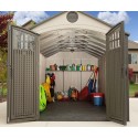 Lifetime Sheds 8x20 Plastic Storage Shed w/ 2 Windows (60120)