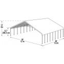 ShelterLogic 30x50 UltraMax Canopy Kit - White (27774)