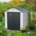 DuraMax 7x7 StoreMax Plus Vinyl Storage Shed Kit w/ Molded Floor (30325) DuraMax 7x7 StoreMax Plus Vinyl Storage Shed Kit w/ Molded Floor (30325)