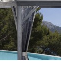 Sojag 10x10 Verona Aluminum Gazebo Kit - Dark Gray (310-9160727) Sojag 10x10 Verona Aluminum Gazebo Kit - Dark Gray (310-9160727)