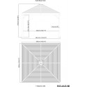 Sojag 12x12 South Beach Aluminum Gazebo Kit - Light Gray (500-8162769) Sojag 12x12 South Beach Aluminum Gazebo Kit - Light Gray (500-8162769)