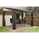 Sojag 10x12 Wall-Mounted Portland Gazebo Kit - Dark Brown (500-9165470) Sojag 10x12 Wall-Mounted Portland Gazebo Kit - Dark Brown (500-9165470)
