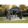 Sojag 8x8 Sanibel I Aluminum Gazebo Kit - Gray (500-9162820) Sojag 8x8 Sanibel I Aluminum Gazebo Kit - Gray (500-9162820)