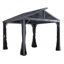 Sojag 10x10 Sanibel II Aluminum Gazebo Kit - Gray (500-8162851)