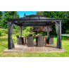 Sojag 12x14 Double Roof Mykonos II Gazebo Kit - Dark Gray (500-9165357) Sojag 12x14 Double Roof Mykonos II Gazebo Kit - Dark Gray (500-9165357)