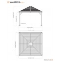 Sojag 12x12 Wood Finish Valencia Gazebo Kit (500-9166606)