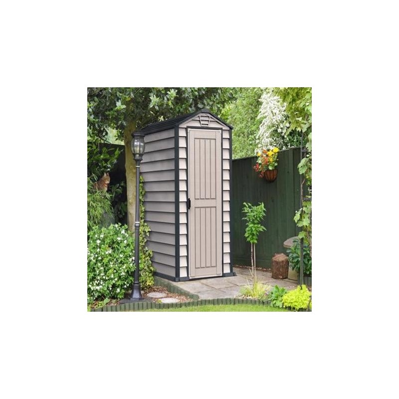 DuraMax EverMore 4x6 Vinyl Storage Shed w/ Floor (30625)