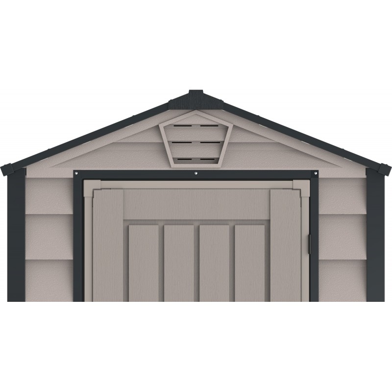 DuraMax EverMore 4x6 Vinyl Storage Shed w/ Floor (30625)