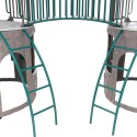 Lifetime Double Adventure Tower Playset with Monkey Bars - Earthtone (90966)