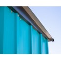 ShelterLogic 4x3 Spacemaker Steel Shed Kit - Teal and Anthracite (CY43T21)