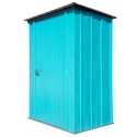 ShelterLogic 4x3 Spacemaker Steel Shed Kit - Teal and Anthracite (CY43T21)