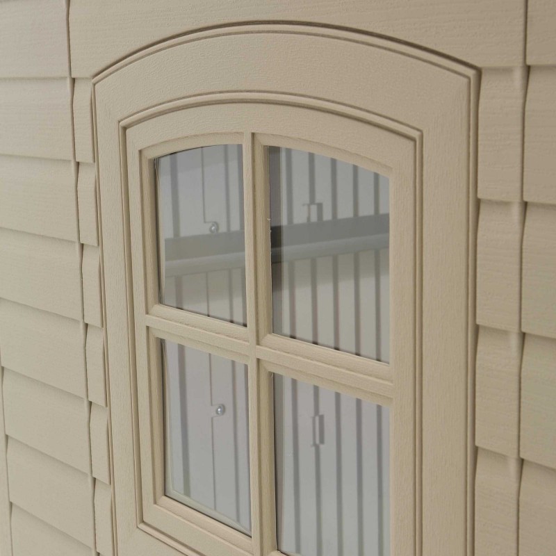 Lifetime 10x8 Outdoor Plastic Storage Shed Kit (60084)