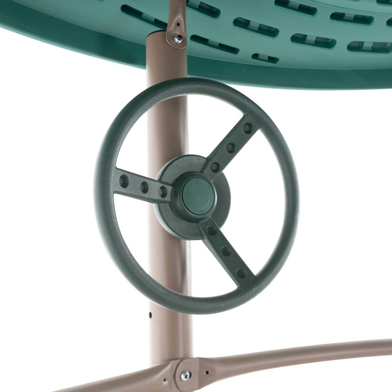 Lifetime Double Adventure Tower Playset with Bridge -Earthtone (90971)