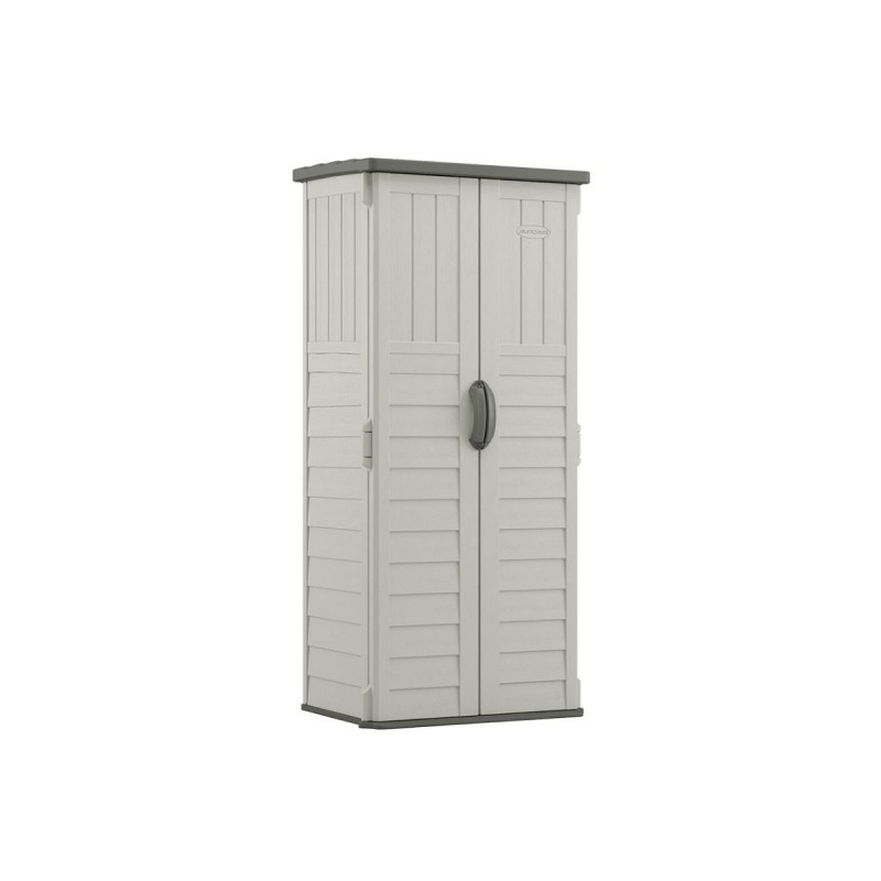 Suncast Vertical Storage Shed Kit Vanilla (BMS1250)