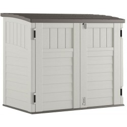 Suncast Horizontal Resin Storage Shed Kit - Vanilla (BMS2500)