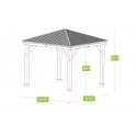 Yardistry Meridian 12x12 Gazebo Kit (YM11769)