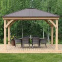 Yardistry Meridian 12x14 Gazebo Kit (YM11772)