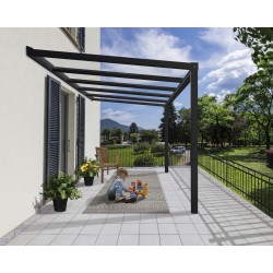 Palram Stockholm 11x12 Patio Cover Kit - Gray Clear (HG9451)