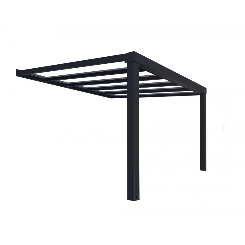 Palram Stockholm 11x12 Patio Cover Kit - Gray Clear (HG9451)