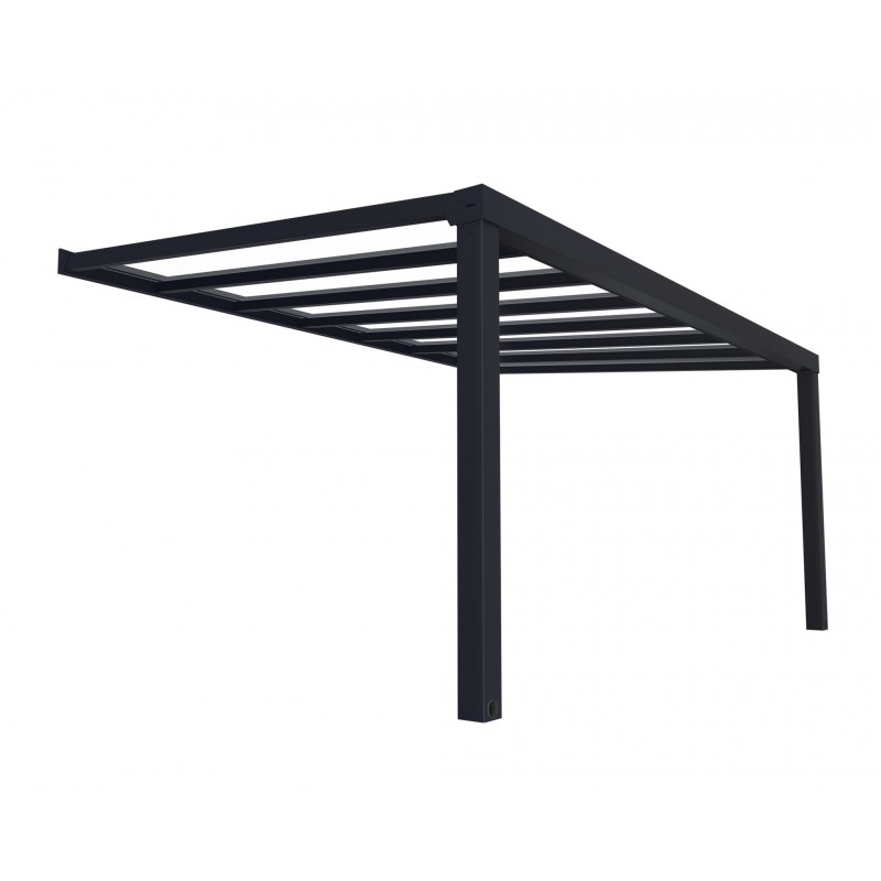 Palram Stockholm 11x17 Patio Cover Kit - Gray Clear (HG9455)