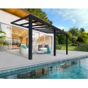 Palram Stockholm 11x19 Patio Cover Kit - Gray Clear (HG9459)