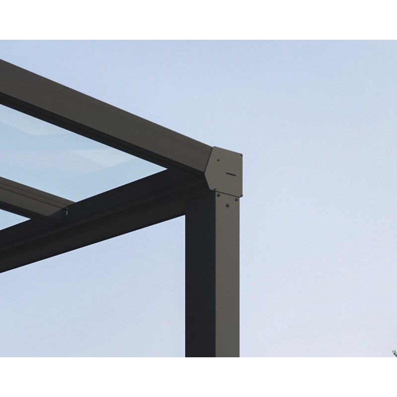 Palram Stockholm 11x19 Patio Cover Kit - Gray Clear (HG9459)