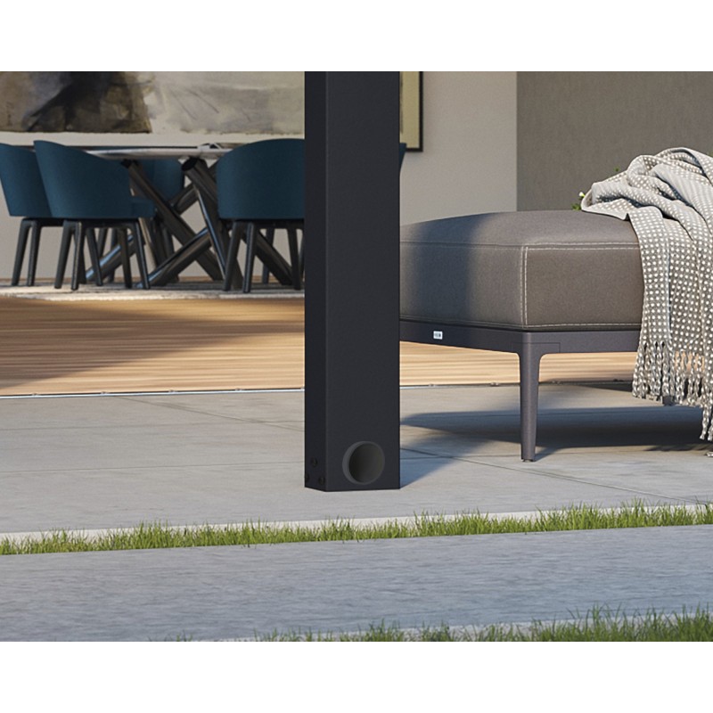 Palram Stockholm 11x19 Patio Cover Kit - Gray Clear (HG9459)