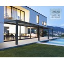 Palram Stockholm 11x31 Patio Cover Kit - Gray Clear (HG9466)