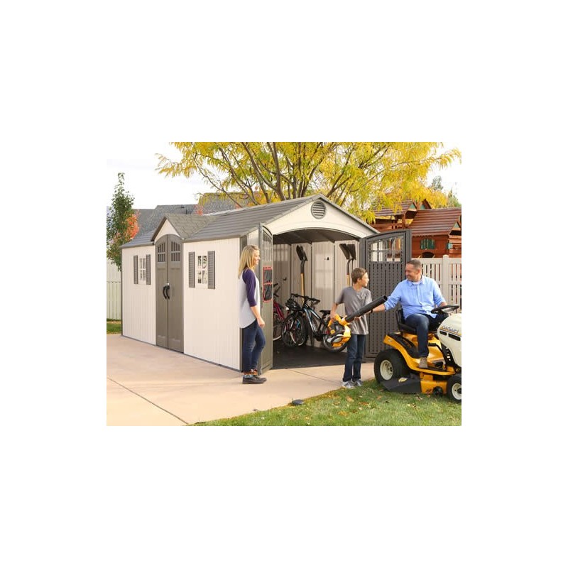 Lifetime 20x8 New Style Storage Shed Kit w/ Floor (60127)