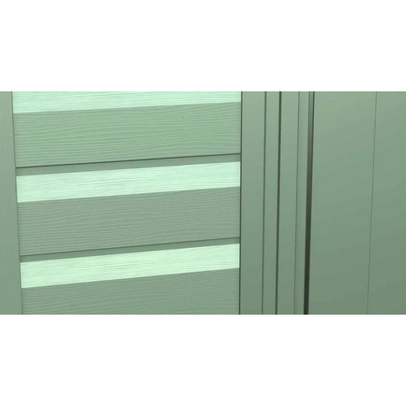 Arrow Select 10x12 Steel Storage Shed Kit - Sage Green (SCG1012SG)