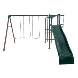 Lifetime Monkey Bar Adventure Swing Set in Earthtone (91028)