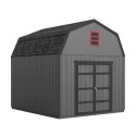 Handy Home 10x12 Braymore Wood Storage Shed Kit (19452-8)