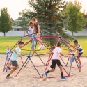 Lifetime 66" Kids Metal Dome Climber - Berry and Brown (91088)
